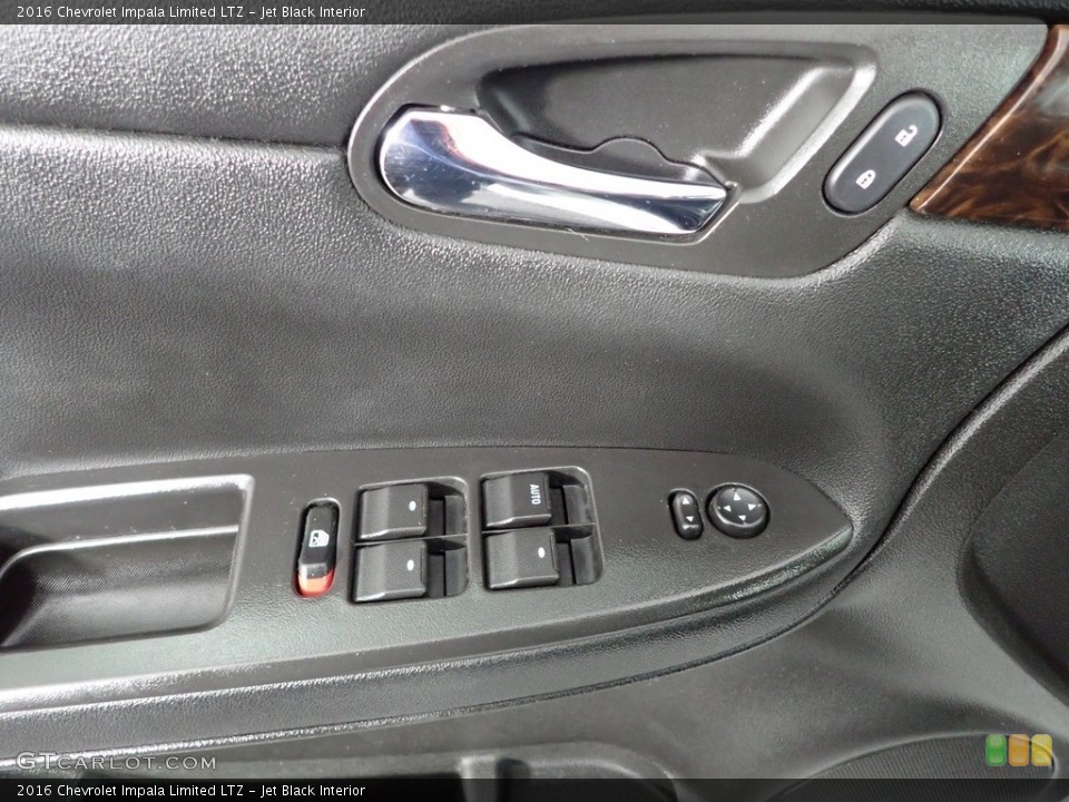 Jet Black Interior Door Panel for the 2016 Chevrolet Impala Limited LTZ #145832031