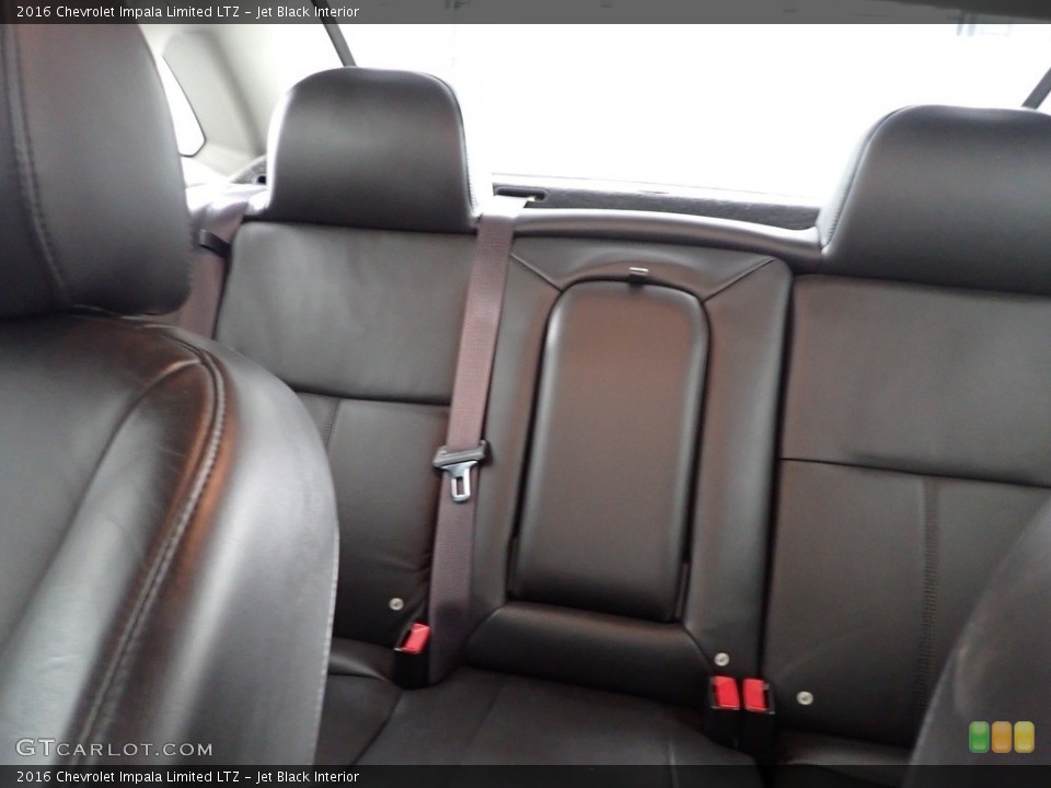 Jet Black Interior Rear Seat for the 2016 Chevrolet Impala Limited LTZ #145832199