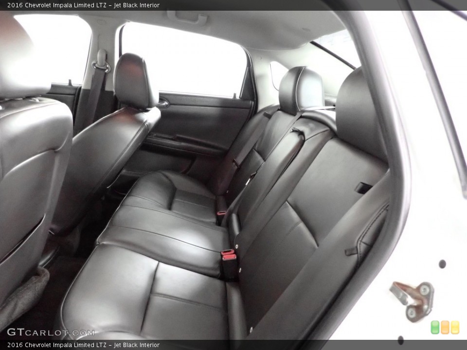 Jet Black Interior Rear Seat for the 2016 Chevrolet Impala Limited LTZ #145832253