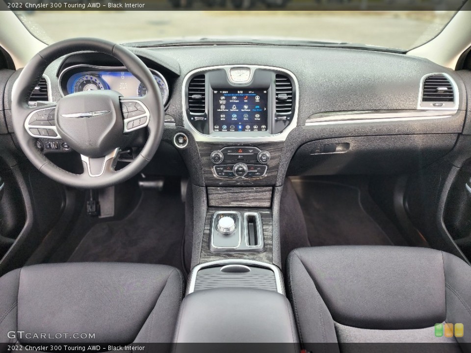 Black Interior Dashboard for the 2022 Chrysler 300 Touring AWD #145832349