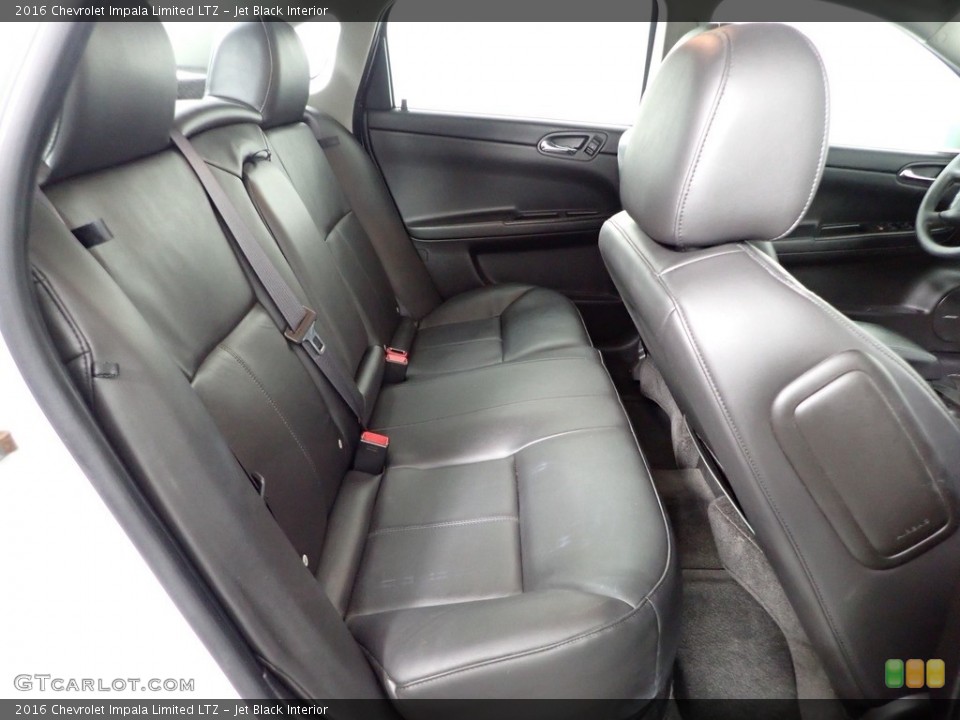 Jet Black Interior Rear Seat for the 2016 Chevrolet Impala Limited LTZ #145832361