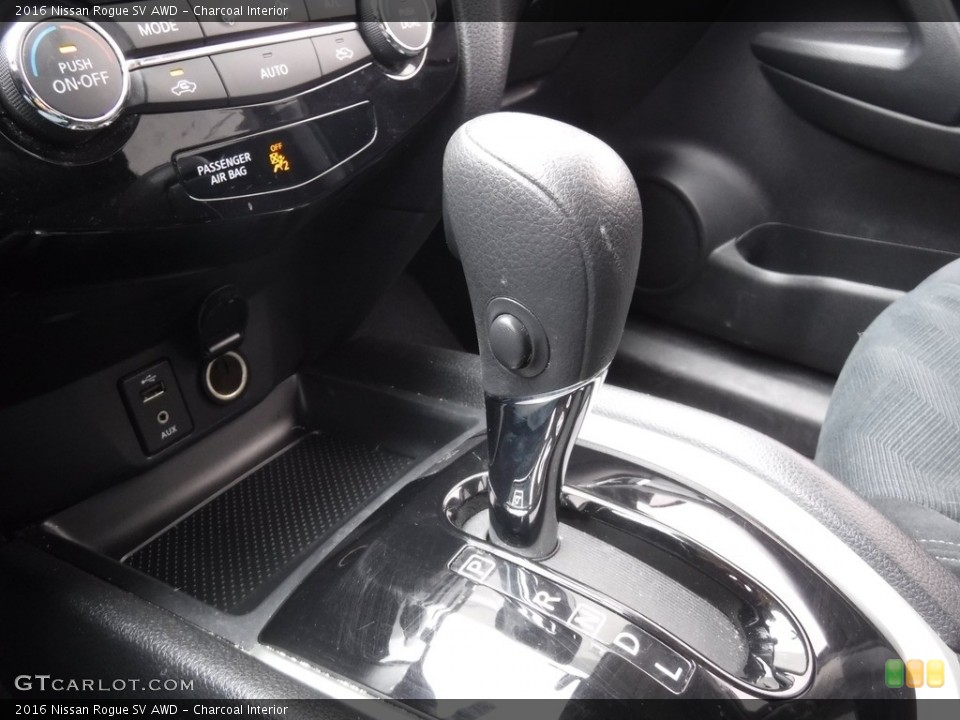Charcoal Interior Transmission for the 2016 Nissan Rogue SV AWD #145832553