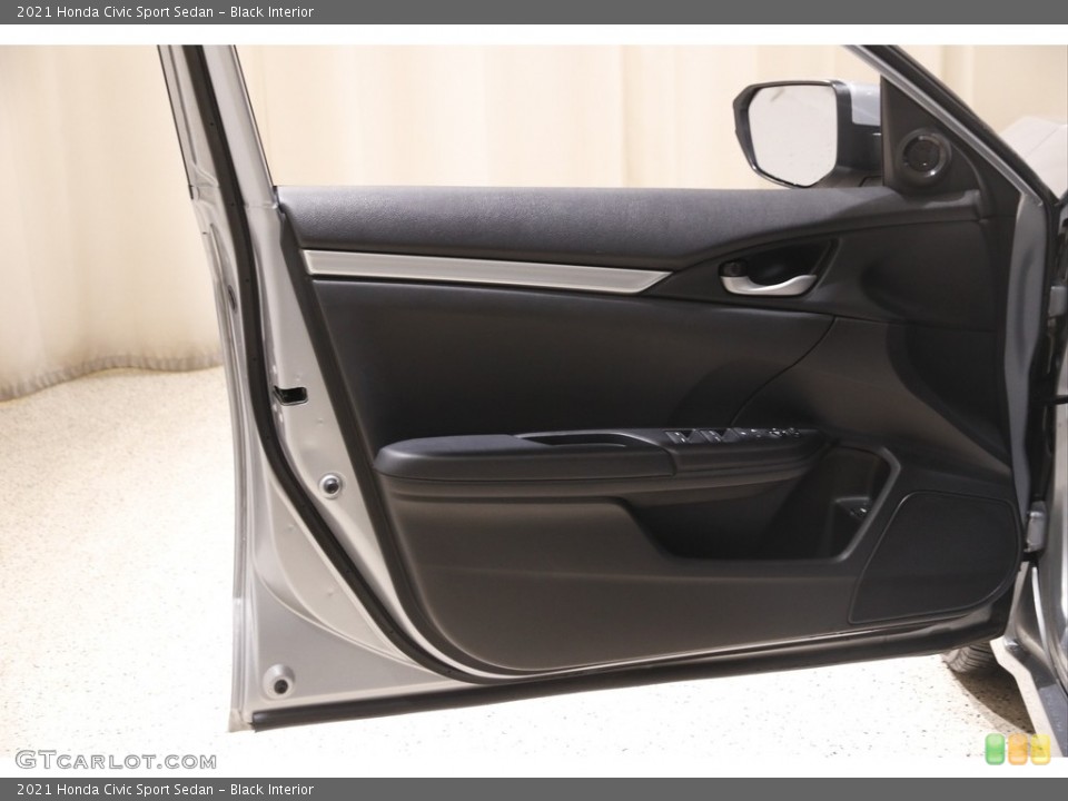 Black Interior Door Panel for the 2021 Honda Civic Sport Sedan #145835852