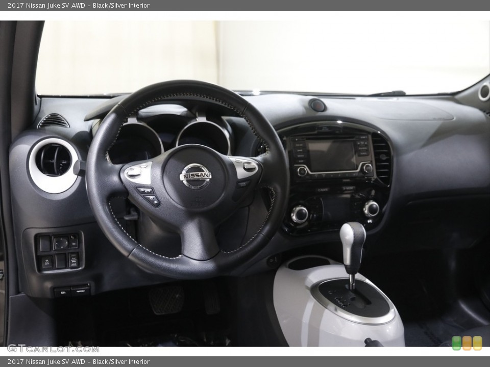 Black/Silver Interior Dashboard for the 2017 Nissan Juke SV AWD #145836381