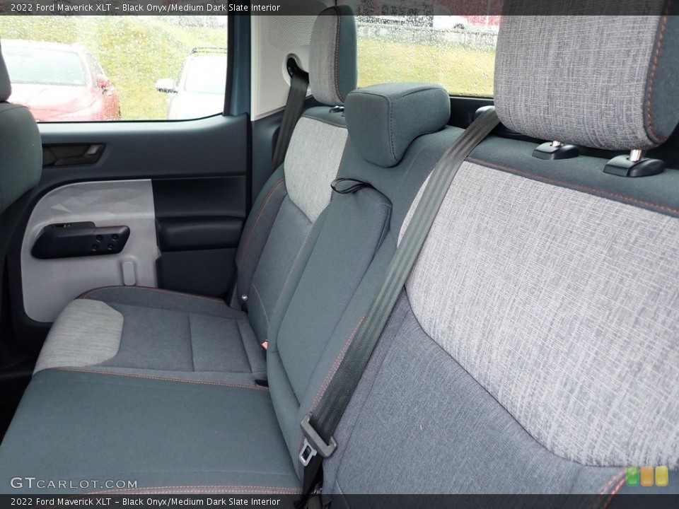 Black Onyx/Medium Dark Slate Interior Rear Seat for the 2022 Ford Maverick XLT #145836717