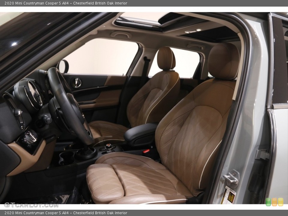 Chesterfield British Oak Interior Front Seat for the 2020 Mini Countryman Cooper S All4 #145837710