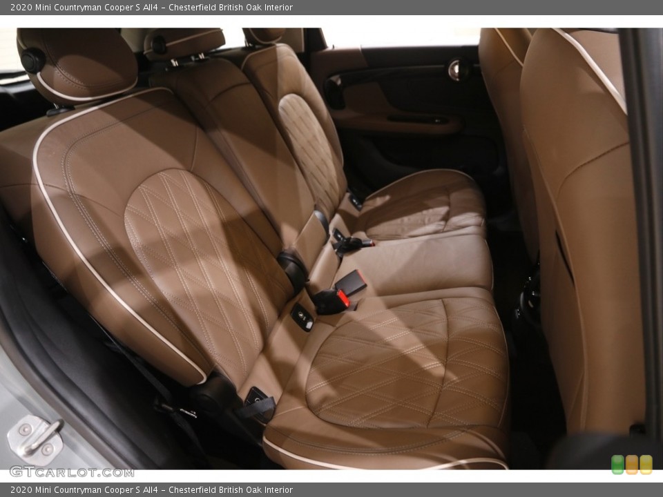 Chesterfield British Oak Interior Rear Seat for the 2020 Mini Countryman Cooper S All4 #145837986