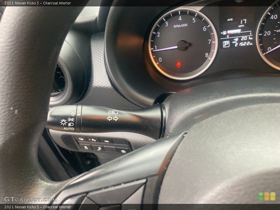 Charcoal Interior Gauges for the 2021 Nissan Kicks S #145838307