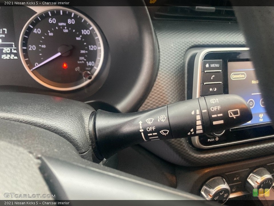 Charcoal Interior Controls for the 2021 Nissan Kicks S #145838331