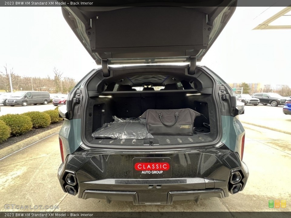 Black Interior Trunk for the 2023 BMW XM  #145839084