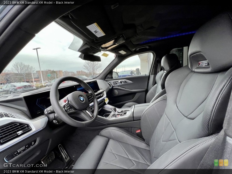 Black Interior Photo for the 2023 BMW XM  #145839132