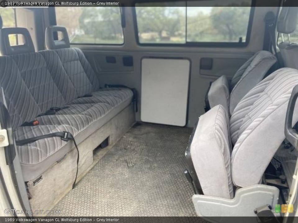 Grey 1989 Volkswagen Vanagon Interiors