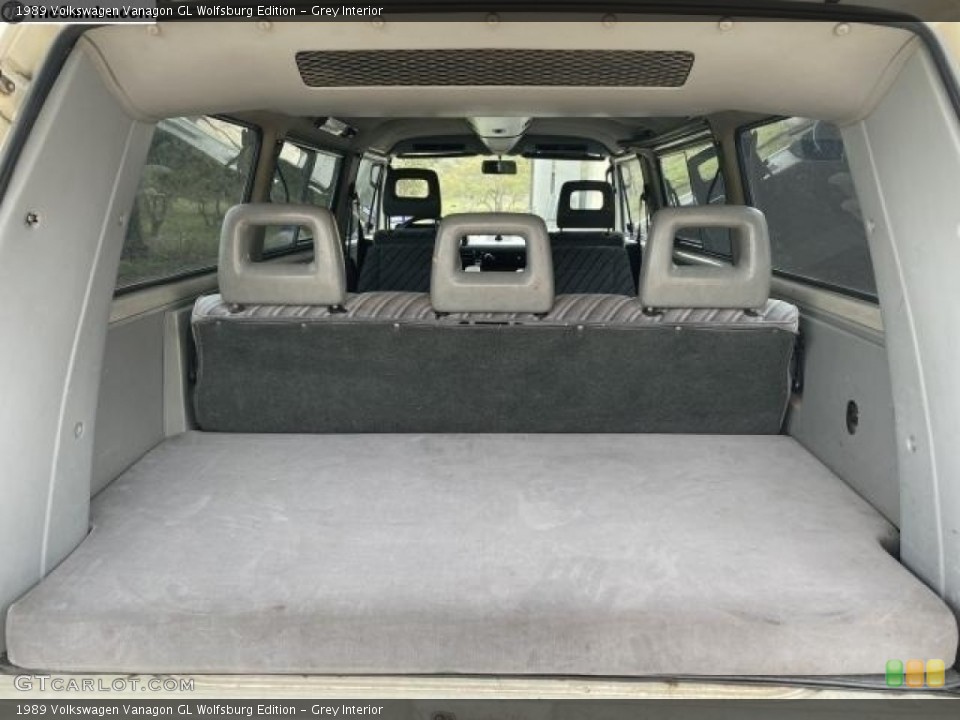 Grey Interior Trunk for the 1989 Volkswagen Vanagon GL Wolfsburg Edition #145839150