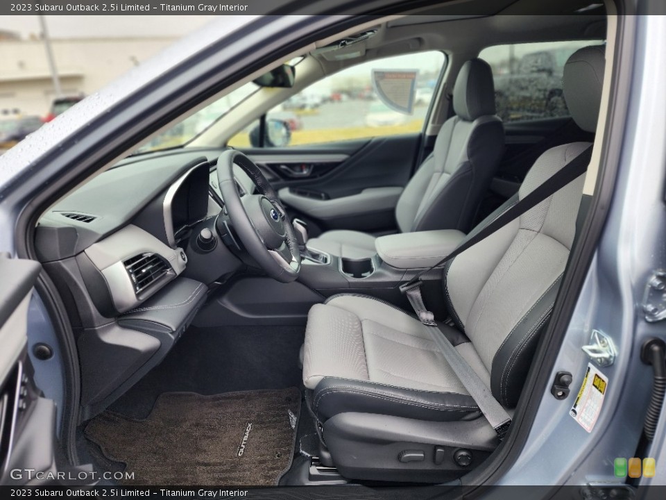 Titanium Gray Interior Photo for the 2023 Subaru Outback 2.5i Limited #145839219