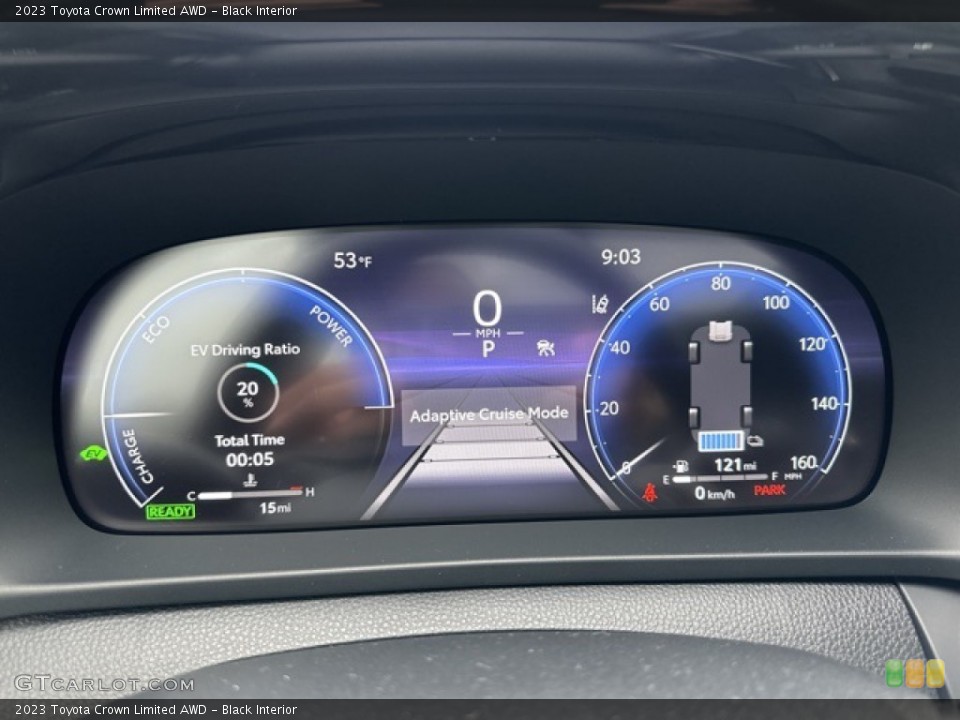 Black Interior Gauges for the 2023 Toyota Crown Limited AWD #145839773