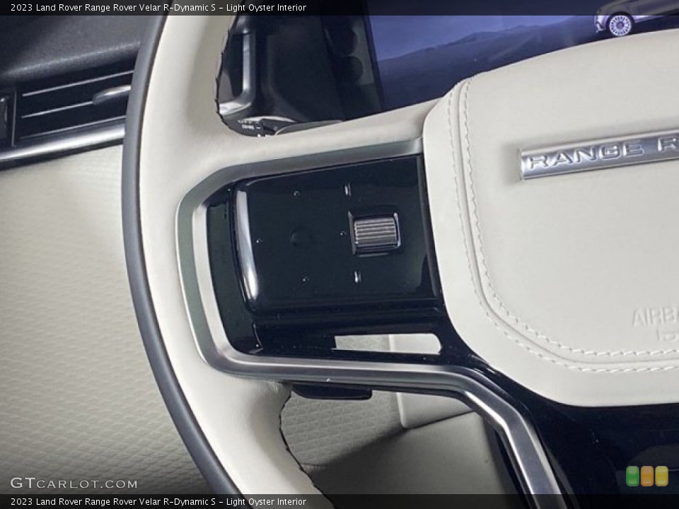 Light Oyster Interior Steering Wheel for the 2023 Land Rover Range Rover Velar R-Dynamic S #145840433