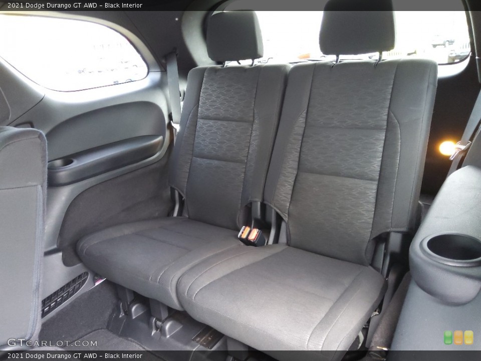 Black Interior Rear Seat for the 2021 Dodge Durango GT AWD #145840466