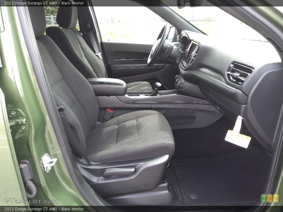 Black Interior Front Seat for the 2021 Dodge Durango GT AWD #145840517