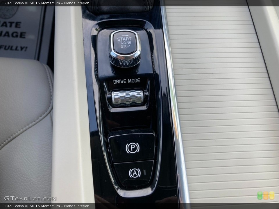 Blonde Interior Transmission for the 2020 Volvo XC60 T5 Momentum #145840844