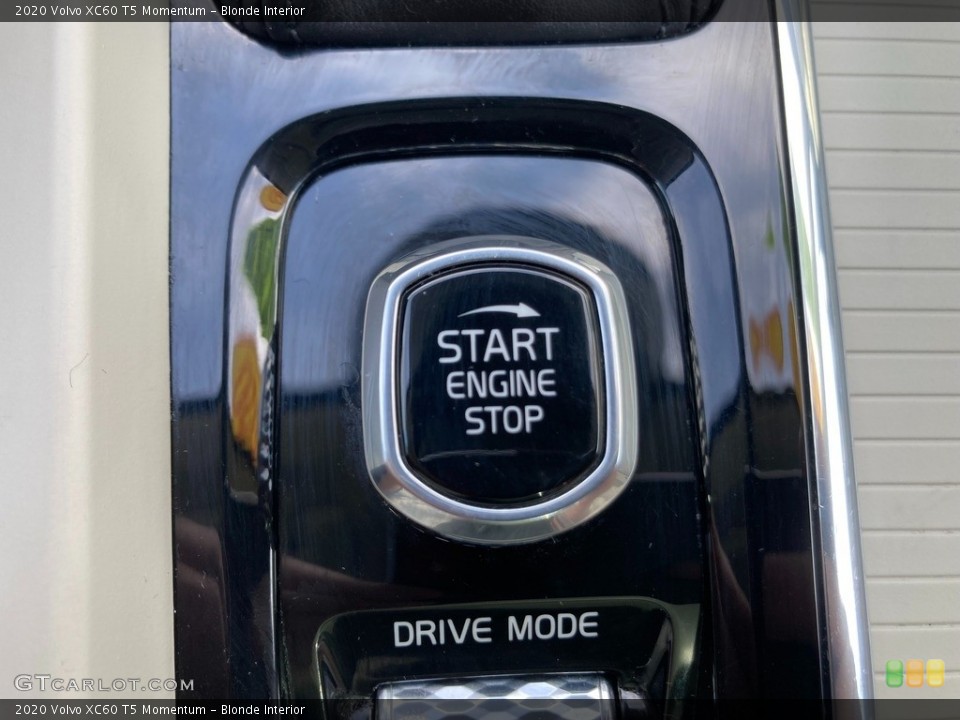 Blonde Interior Controls for the 2020 Volvo XC60 T5 Momentum #145840850