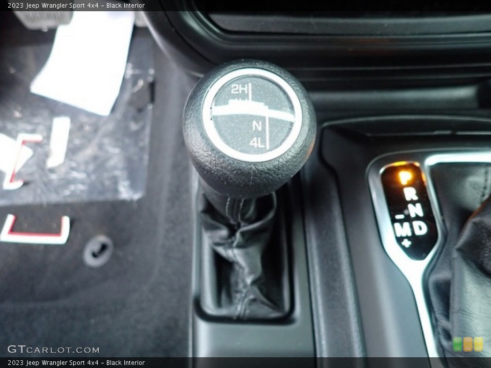 Black Interior Transmission for the 2023 Jeep Wrangler Sport 4x4 #145841942