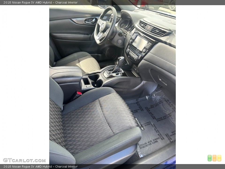Charcoal Interior Front Seat for the 2018 Nissan Rogue SV AWD Hybrid #145842412