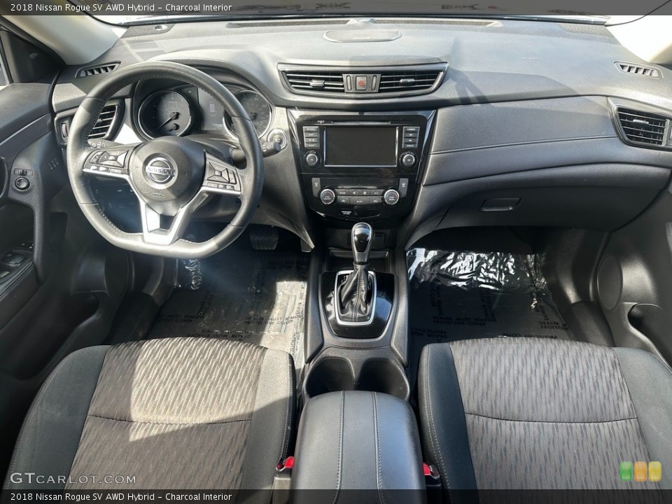Charcoal Interior Photo for the 2018 Nissan Rogue SV AWD Hybrid #145842433