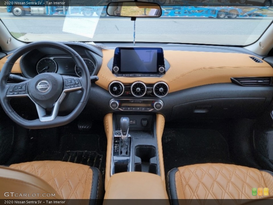 Tan Interior Photo for the 2020 Nissan Sentra SV #145846399