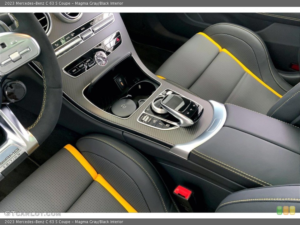 Magma Gray/Black 2023 Mercedes-Benz C Interiors