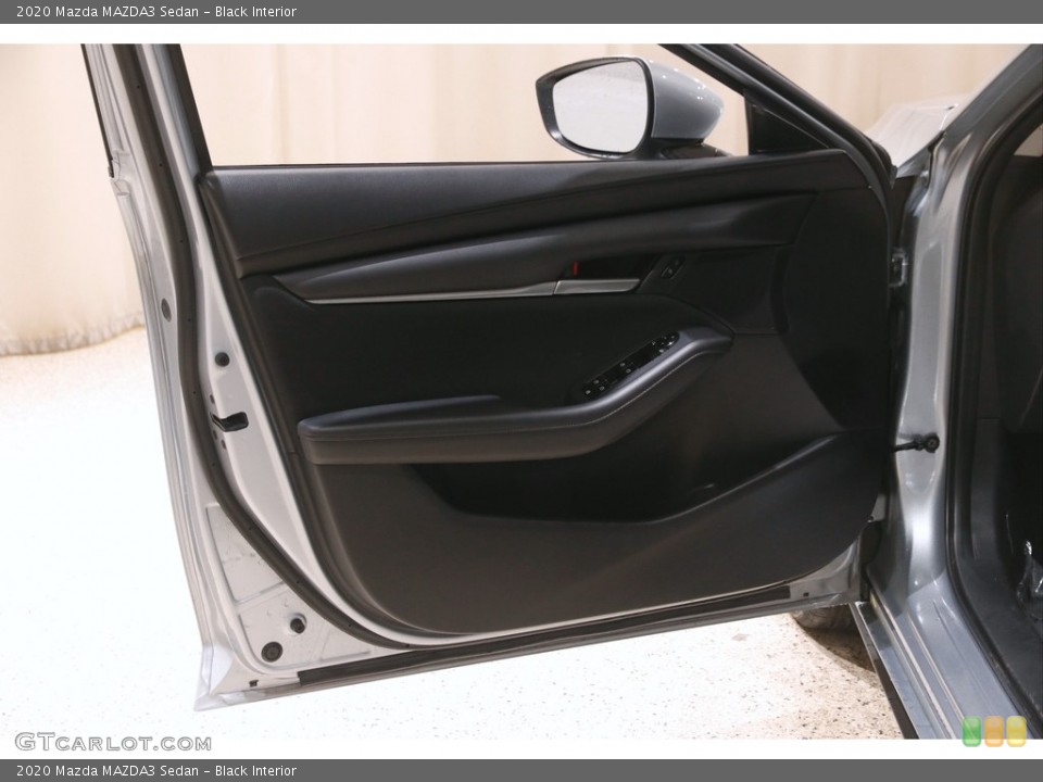 Black Interior Door Panel for the 2020 Mazda MAZDA3 Sedan #145848599