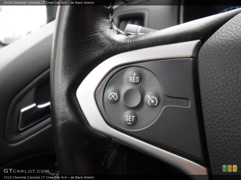 Jet Black Interior Steering Wheel for the 2019 Chevrolet Colorado LT Crew Cab 4x4 #145850096