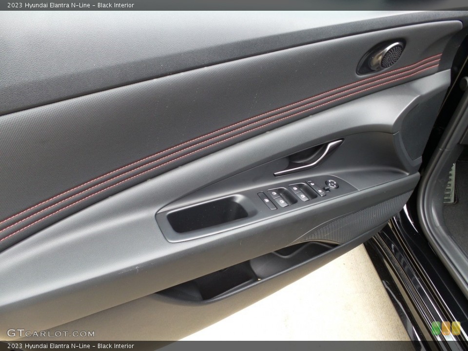 Black Interior Door Panel for the 2023 Hyundai Elantra N-Line #145850177