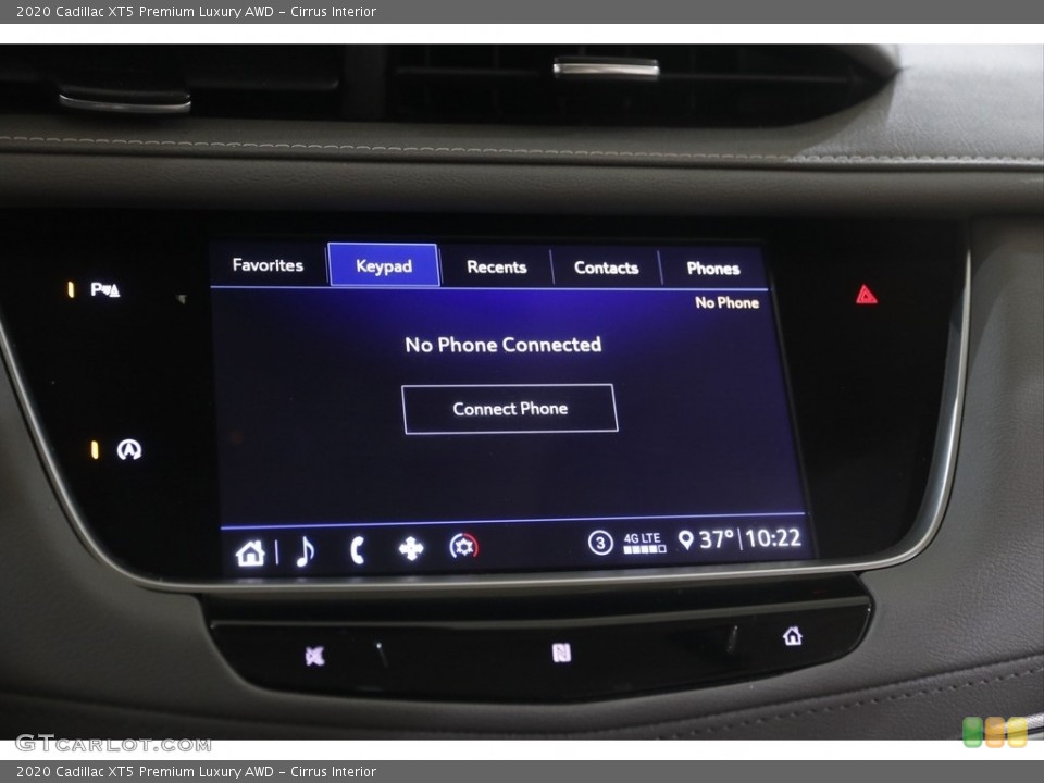 Cirrus Interior Controls for the 2020 Cadillac XT5 Premium Luxury AWD #145850303