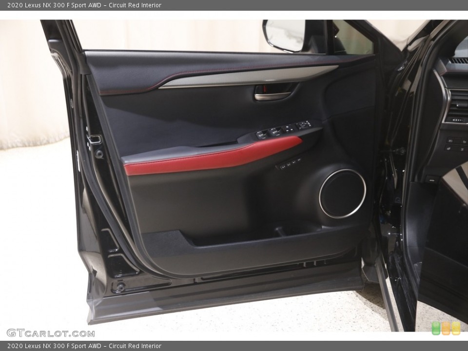 Circuit Red Interior Door Panel for the 2020 Lexus NX 300 F Sport AWD #145851083