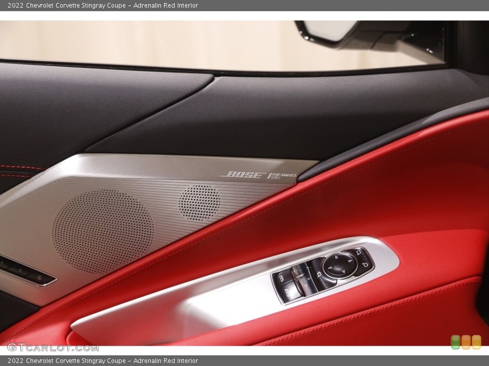 Adrenalin Red Interior Door Panel for the 2022 Chevrolet Corvette Stingray Coupe #145854205