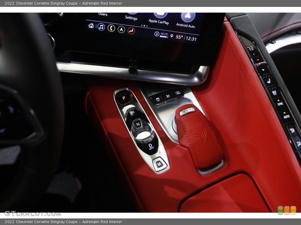 Adrenalin Red Interior Controls for the 2022 Chevrolet Corvette Stingray Coupe #145854520
