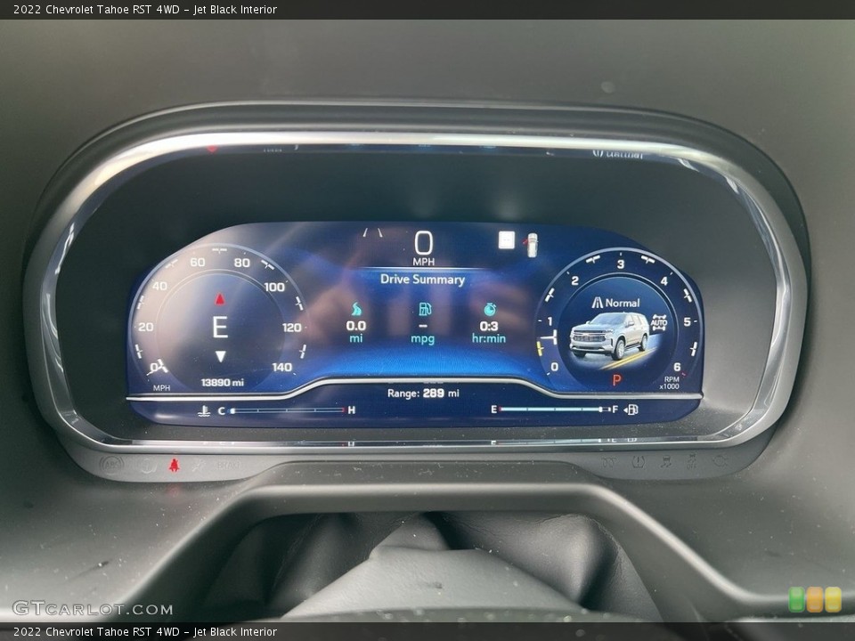 Jet Black Interior Gauges for the 2022 Chevrolet Tahoe RST 4WD #145855267