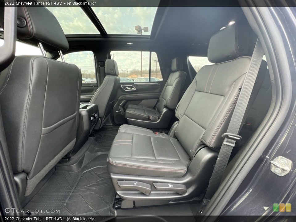 Jet Black Interior Rear Seat for the 2022 Chevrolet Tahoe RST 4WD #145855399