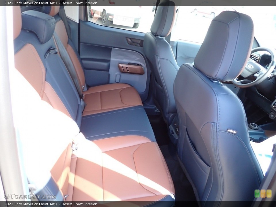 Desert Brown Interior Rear Seat for the 2023 Ford Maverick Lariat AWD #145855423