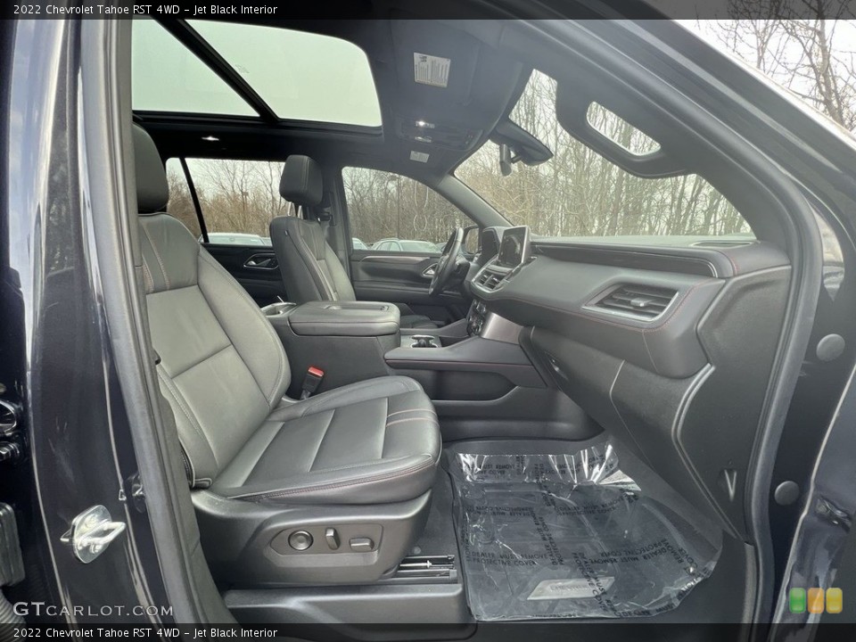 Jet Black Interior Front Seat for the 2022 Chevrolet Tahoe RST 4WD #145855468