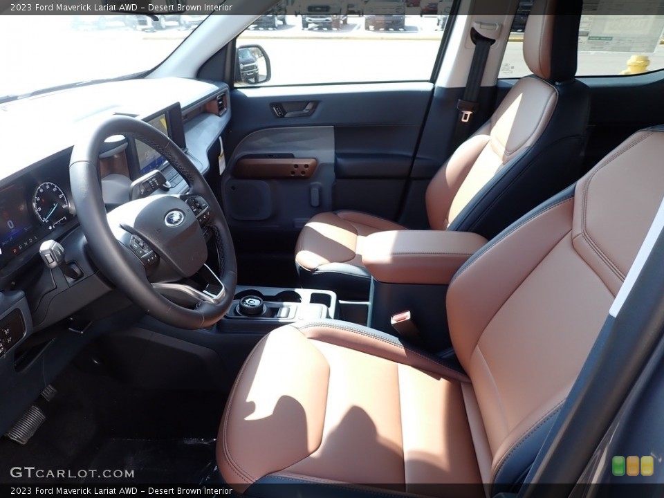 Desert Brown Interior Front Seat for the 2023 Ford Maverick Lariat AWD #145855477