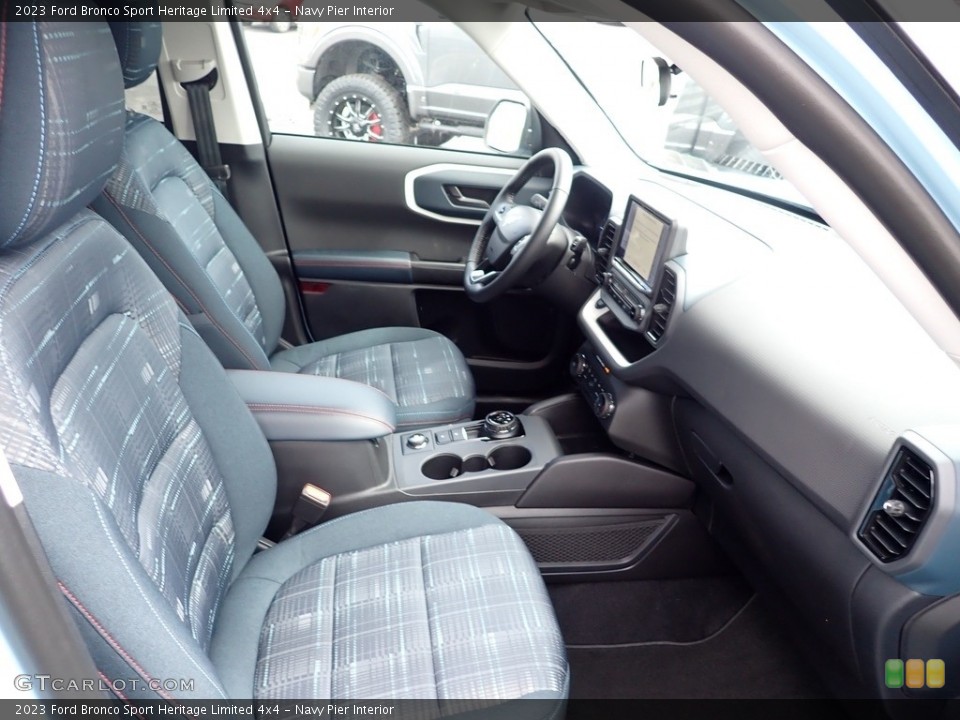 Navy Pier Interior Front Seat for the 2023 Ford Bronco Sport Heritage Limited 4x4 #145855831