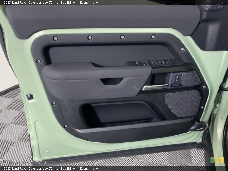 Ebony Interior Door Panel for the 2023 Land Rover Defender 110 75th Limited Edition #145856725