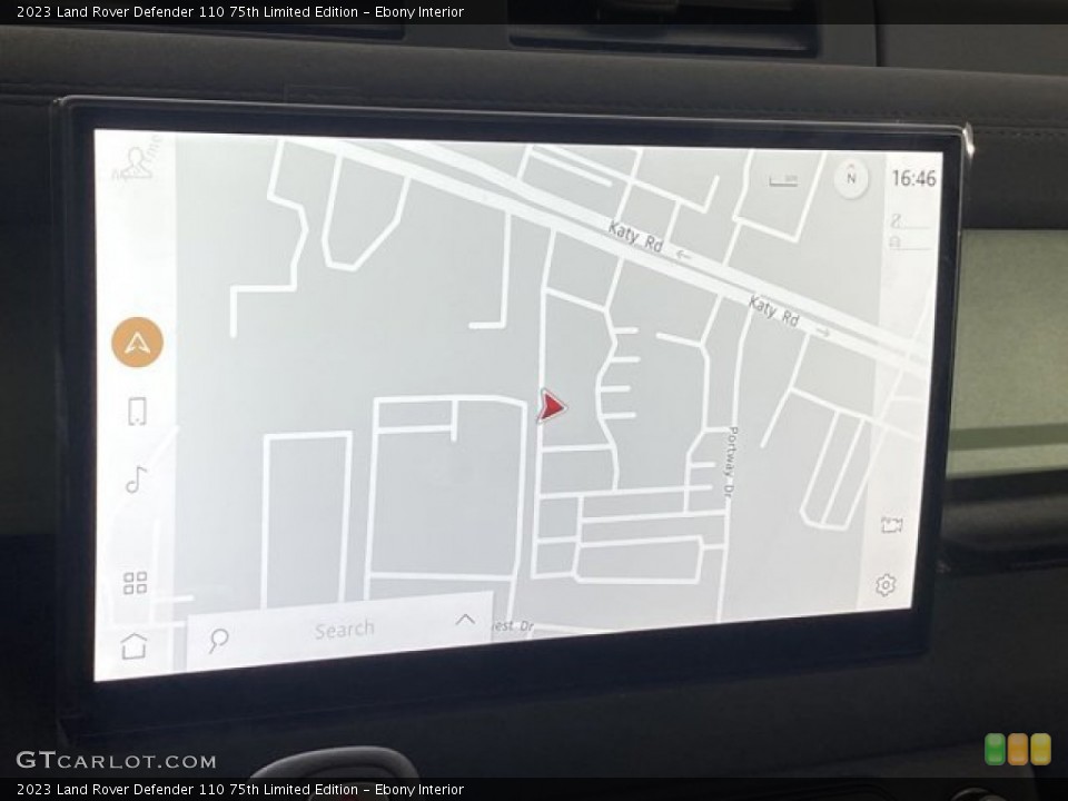 Ebony Interior Navigation for the 2023 Land Rover Defender 110 75th Limited Edition #145856839