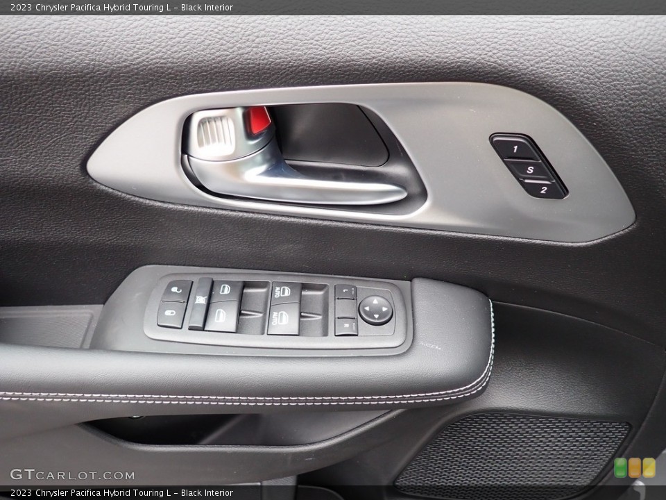 Black Interior Door Panel for the 2023 Chrysler Pacifica Hybrid Touring L #145858471