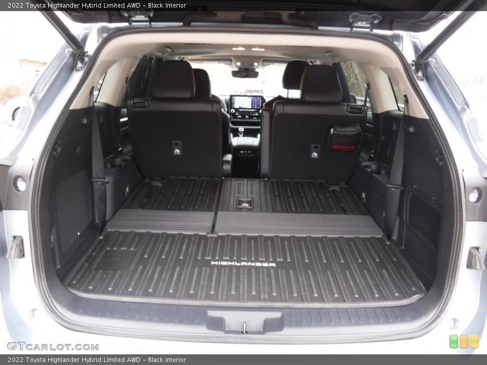 Black Interior Trunk for the 2022 Toyota Highlander Hybrid Limited AWD #145860436