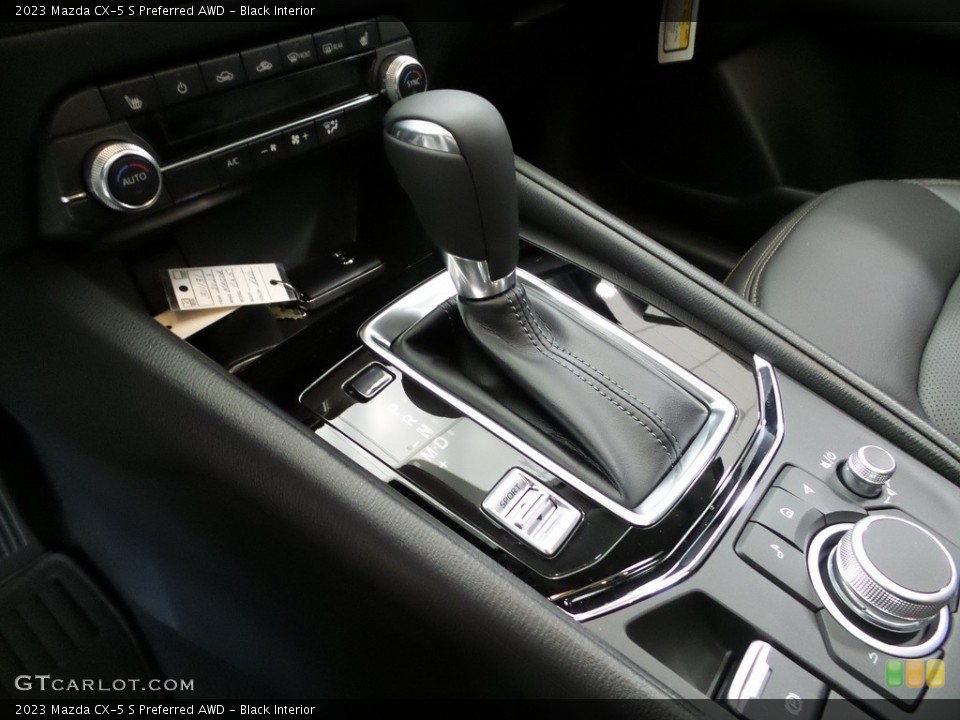 Black Interior Transmission for the 2023 Mazda CX-5 S Preferred AWD #145860547