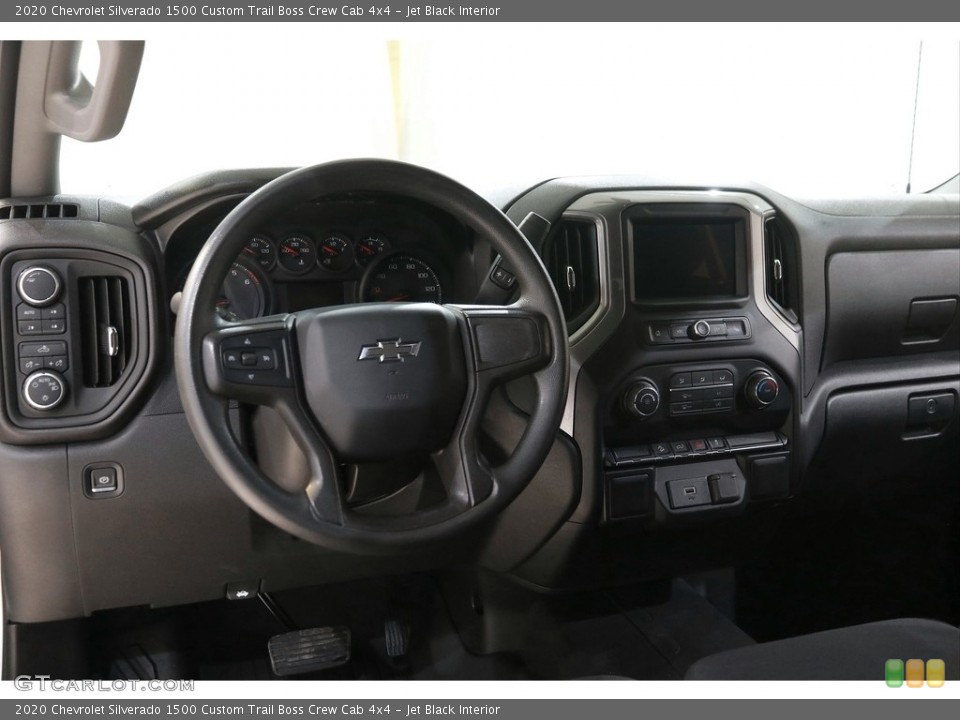 Jet Black Interior Dashboard for the 2020 Chevrolet Silverado 1500 Custom Trail Boss Crew Cab 4x4 #145862509
