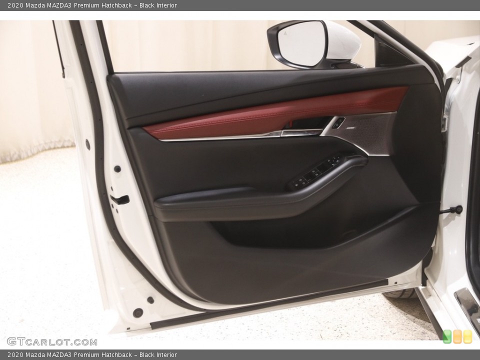 Black Interior Door Panel for the 2020 Mazda MAZDA3 Premium Hatchback #145862590