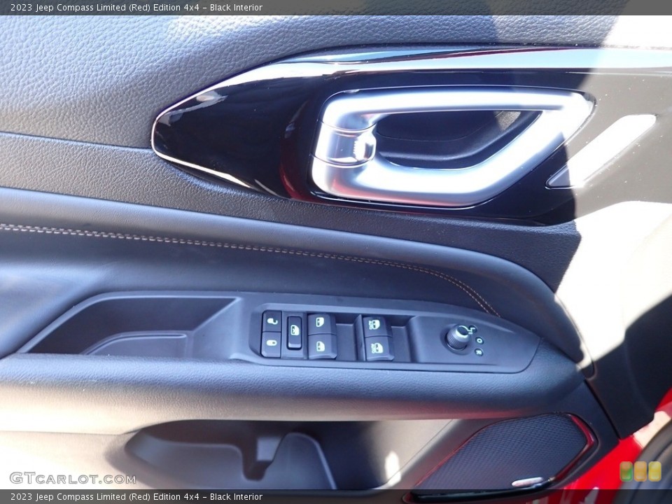 Black Interior Door Panel for the 2023 Jeep Compass Limited (Red) Edition 4x4 #145863808